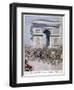 Tsar Nicholas II Arrives in Paris, 1896-Henri Meyer-Framed Premium Giclee Print