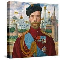 Tsar Nicholas II of Russia, 1915-Boris Mikhajlovich Kustodiev-Stretched Canvas