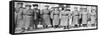 Tsar Nicholas II of Russia and His Generals and Staff, 1917-null-Framed Stretched Canvas