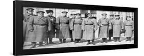 Tsar Nicholas II of Russia and His Generals and Staff, 1917-null-Framed Giclee Print