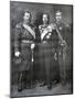 Tsar Nicholas II of Russia, King George V of Great Britain and King Albert I of Belgium, 1914-null-Mounted Giclee Print