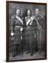 Tsar Nicholas II of Russia, King George V of Great Britain and King Albert I of Belgium, 1914-null-Framed Giclee Print