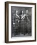 Tsar Nicholas II of Russia, King George V of Great Britain and King Albert I of Belgium, 1914-null-Framed Giclee Print