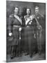 Tsar Nicholas II of Russia, King George V of Great Britain and King Albert I of Belgium, 1914-null-Mounted Premium Giclee Print