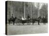 Tsar Nicholas II of Russia with His Family in the Park of Tsarskoye Selo, Russia, 1900s-K von Hahn-Stretched Canvas