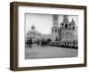 Tsar Nicholas II Reviewing the Parade of the Pupils of Moscow in the Kremlin, Russia, 1912-K von Hahn-Framed Giclee Print