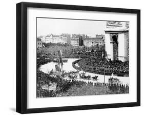 Tsar Nicholas II's Visit to Paris, 1896-null-Framed Giclee Print