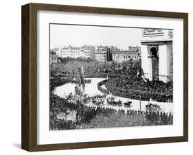 Tsar Nicholas II's Visit to Paris, 1896-null-Framed Premium Giclee Print