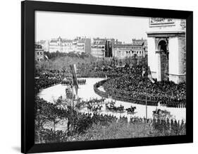 Tsar Nicholas II's Visit to Paris, 1896-null-Framed Giclee Print