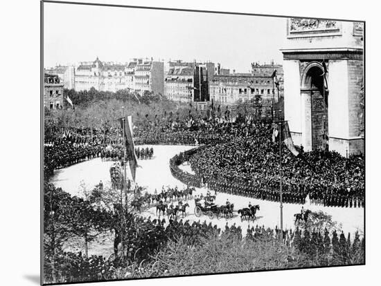 Tsar Nicholas II's Visit to Paris, 1896-null-Mounted Giclee Print