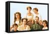 Tsar Nicholas Ii with This Family-Richard Hook-Framed Stretched Canvas
