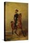 Tsar Nicholas on Horseback-Franz Krüger-Stretched Canvas