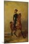 Tsar Nicholas on Horseback-Franz Krüger-Mounted Giclee Print