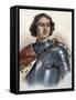Tsar of Russia (1682-1725). He Was Proclaimed Tsar after the Death of His Brother Fedor Iii (1682)-Prisma Archivo-Framed Stretched Canvas