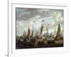 Tsar Peter I Visiting England in January 1698, Early 18th Century-Abraham Storck-Framed Giclee Print