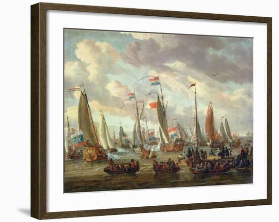 Tsar Peter I-Abraham Storck-Framed Giclee Print