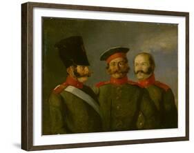 Tsar's Nicholas I Life Guards, Second Quarter of the 19th Cen-Alexander Ivanovich Sauerweid-Framed Giclee Print