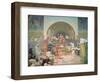 Tsar Simeon of Bulgaria (R.893-927), from the 'Slav Epic', 1923-Alphonse Mucha-Framed Giclee Print