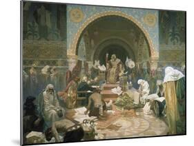 Tsar Simeon of Bulgaria (R.893-927), from the 'slav Epic', 1928-Alphonse Mucha-Mounted Premium Giclee Print