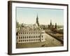 Tsar Square in the Moscow Kremlin, Russia, 1890S-null-Framed Giclee Print