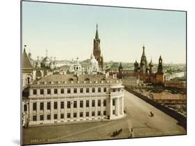 Tsar Square in the Moscow Kremlin, Russia, 1890S-null-Mounted Giclee Print