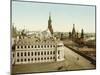Tsar Square in the Moscow Kremlin, Russia, 1890S-null-Mounted Giclee Print