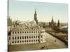 Tsar Square in the Moscow Kremlin, Russia, 1890S-null-Stretched Canvas