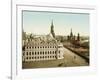 Tsar Square in the Moscow Kremlin, Russia, 1890S-null-Framed Giclee Print