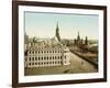 Tsar Square in the Moscow Kremlin, Russia, 1890S-null-Framed Giclee Print