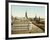 Tsar Square in the Moscow Kremlin, Russia, 1890S-null-Framed Giclee Print