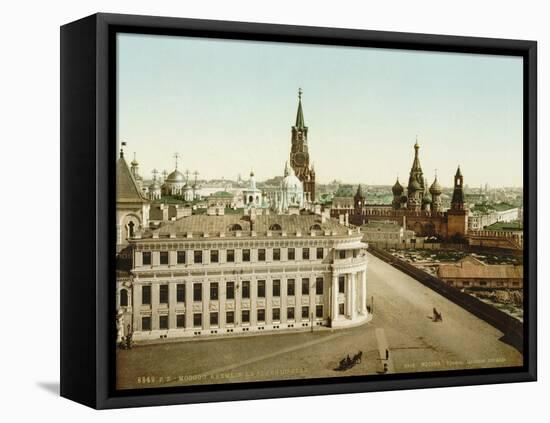 Tsar Square in the Moscow Kremlin, Russia, 1890S-null-Framed Stretched Canvas