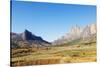 Tsaranoro Valley and Chameleon Peak, Ambalavao, central area, Madagascar, Africa-Christian Kober-Stretched Canvas