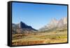 Tsaranoro Valley and Chameleon Peak, Ambalavao, central area, Madagascar, Africa-Christian Kober-Framed Stretched Canvas