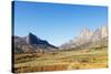 Tsaranoro Valley and Chameleon Peak, Ambalavao, central area, Madagascar, Africa-Christian Kober-Stretched Canvas