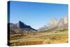 Tsaranoro Valley and Chameleon Peak, Ambalavao, central area, Madagascar, Africa-Christian Kober-Stretched Canvas