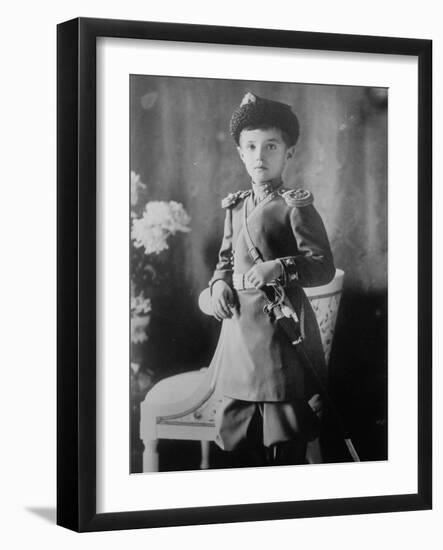 Tsarevich Alexei of Russia, C1910-C1914-null-Framed Giclee Print