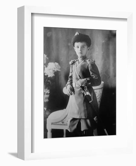 Tsarevich Alexei of Russia, C1910-C1914-null-Framed Giclee Print