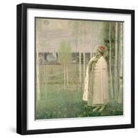 Tsarevich Dimitry, Son of the Assassinated Tsar Nicholas-Mikhail Vasilievich Nesterov-Framed Giclee Print