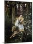 Tsarevich Ivan Riding the Grey Wolf, 1889-Viktor Mihajlovic Vasnecov-Mounted Giclee Print