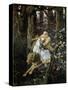 Tsarevich Ivan Riding the Grey Wolf, 1889-Viktor Mihajlovic Vasnecov-Stretched Canvas