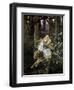 Tsarevich Ivan Riding the Grey Wolf, 1889-Viktor Mihajlovic Vasnecov-Framed Giclee Print