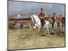 Tsarevich Nicholas Reviewing the Troops-Édouard Detaille-Mounted Giclee Print