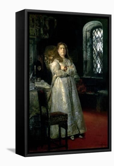 Tsarevna Sophia Alexeevna-Ilya Efimovich Repin-Framed Stretched Canvas