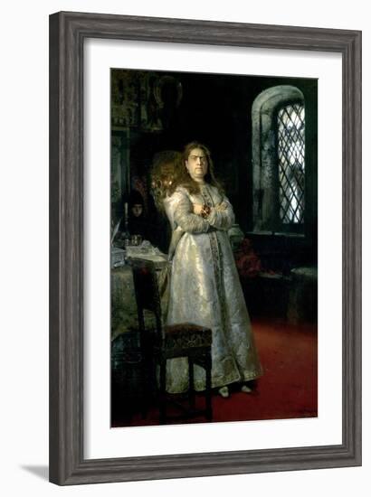 Tsarevna Sophia Alexeevna-Ilya Efimovich Repin-Framed Giclee Print