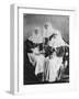 Tsarina Alexandra and Grand Duchesses Olga and Tatiana of Russia, 1914-null-Framed Giclee Print