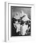 Tsarina Alexandra and Grand Duchesses Olga and Tatiana of Russia, 1914-null-Framed Premium Giclee Print