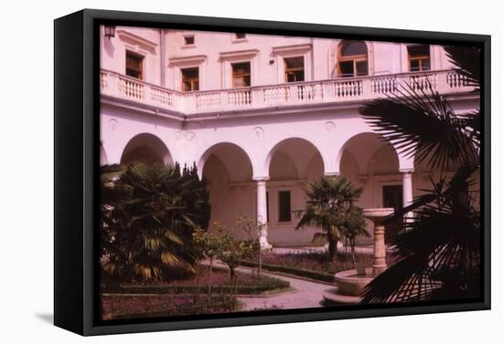 Tsars Winter Palace, Yalta, 20th century-CM Dixon-Framed Stretched Canvas
