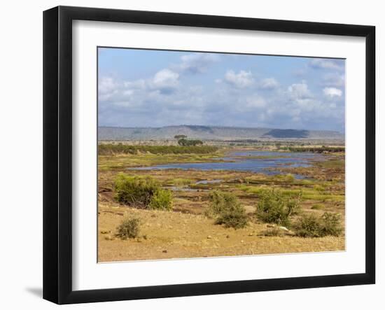 Tsavo River, Tsavo East National Park, Kenya, East Africa, Africa-Sergio Pitamitz-Framed Photographic Print