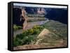 Tsegi Overlook Along the South Rim Drive, Canyon De Chelly National Monument, Arizona, USA-Bernard Friel-Framed Stretched Canvas