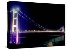 Tsing Ma Bridge, Hong Kong, China-Russell Gordon-Stretched Canvas